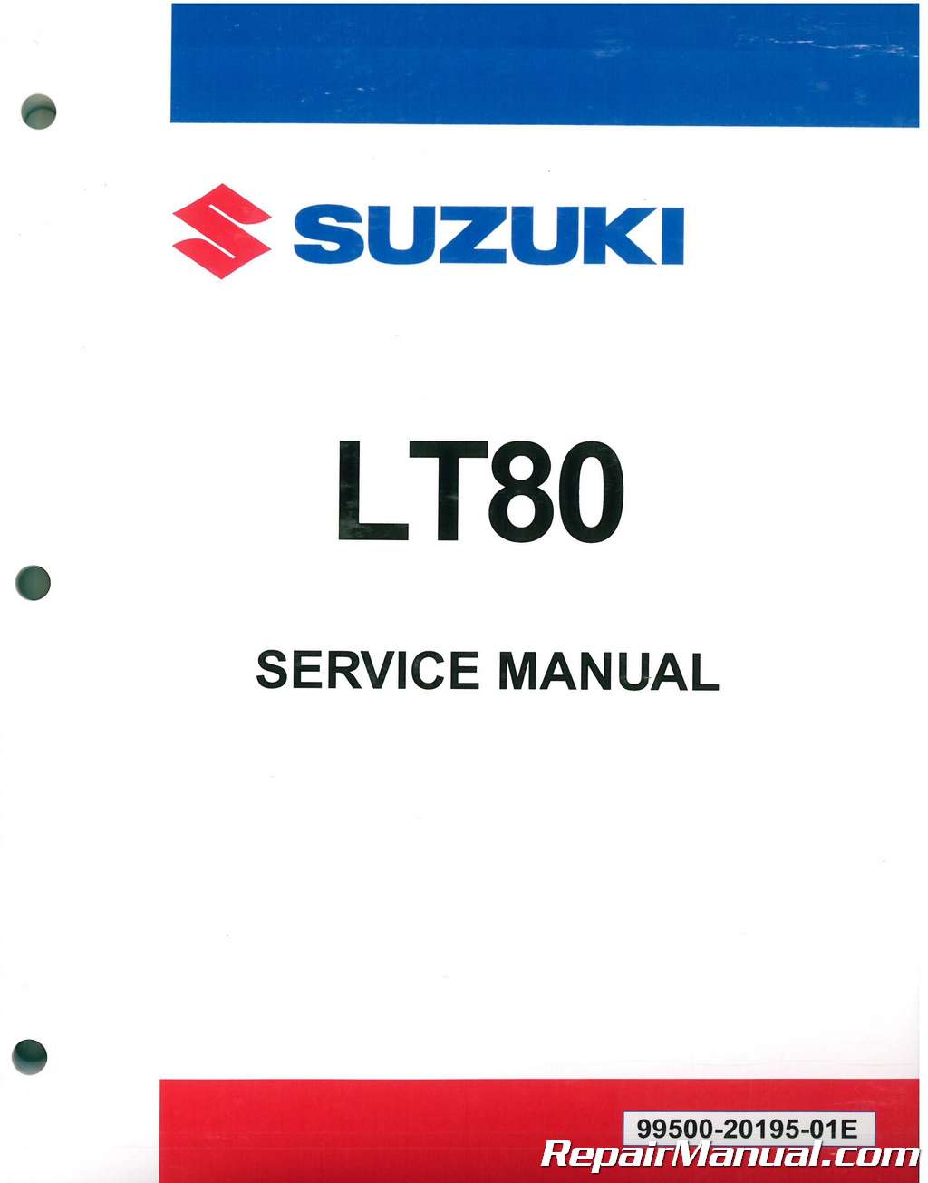 1987-2006 Suzuki LT80 QuadRunner Quadsport Service Manual