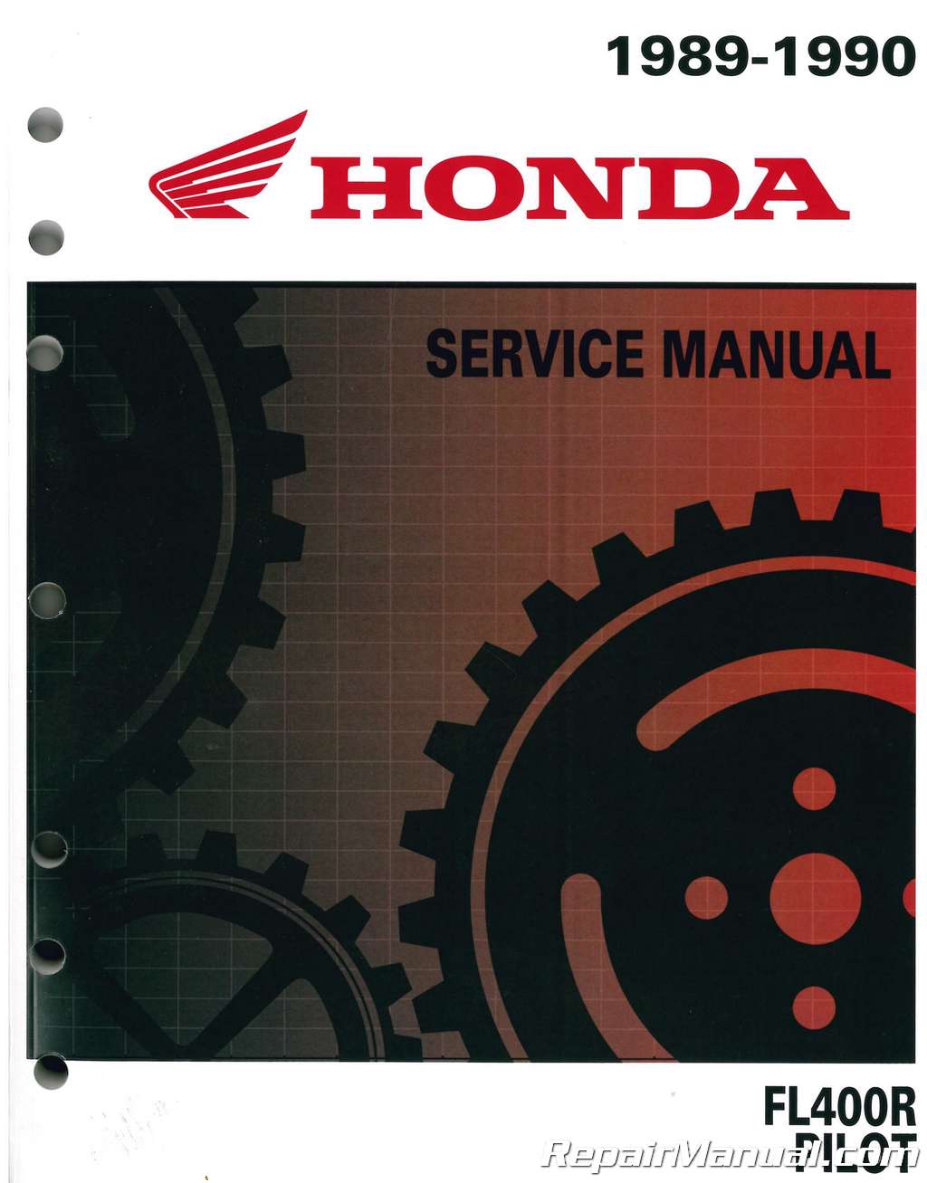 Honda FL 400R FL400R FL400 Pilot Body Frame Motor Shocks Decal Sticker Mark Set