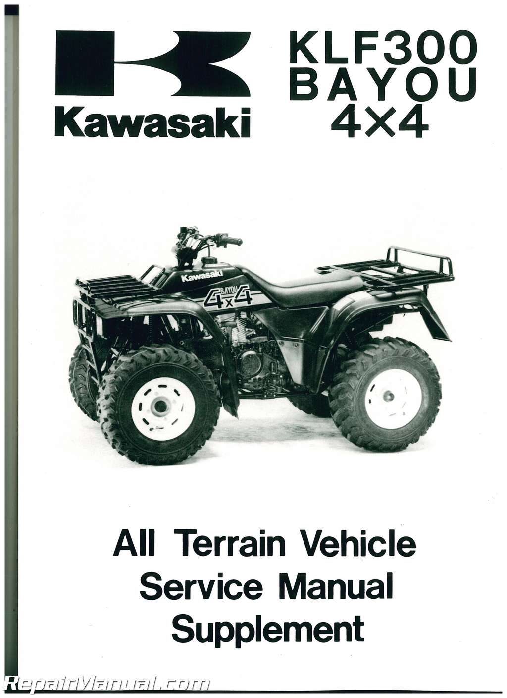 1993 kawasaki bayou 300 manual