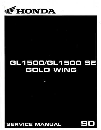 Used 1990 Honda GL1500 Gold Wing Factory Electrical Troubleshooting Manual