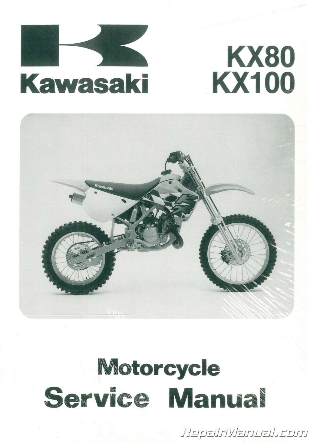 1991-1997 Kawasaki KX80 KX100 Service