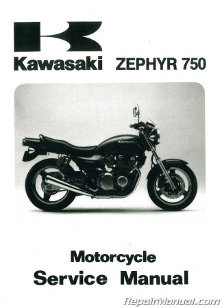 1991 - 1997 Kawasaki ZR750 Zephyr Service Manual