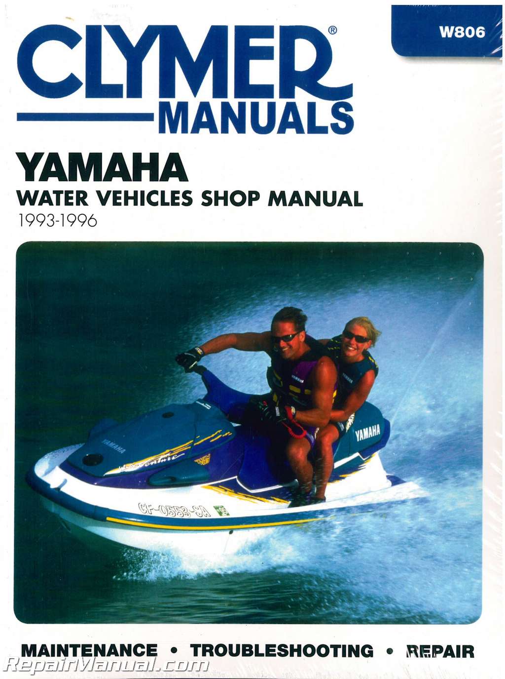 1993-1996 Yamaha Waverunner Clymer Personal Watercraft Service Manual