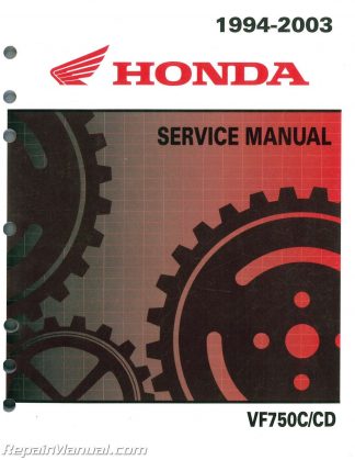 1982 Honda Magna V45 VF750C Owners Manual PDF Owner's Maintnance 750 