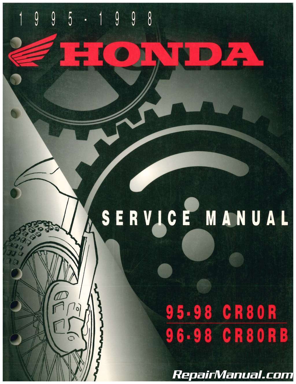 Used 1995-1998 Honda CR80R Service Manual