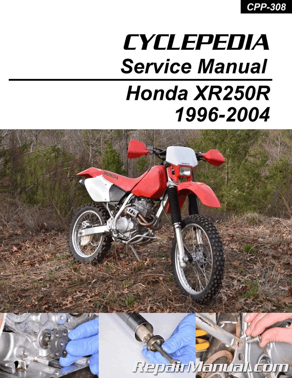 Owner Manual 03 Honda 2003 XR250R A/Ce 