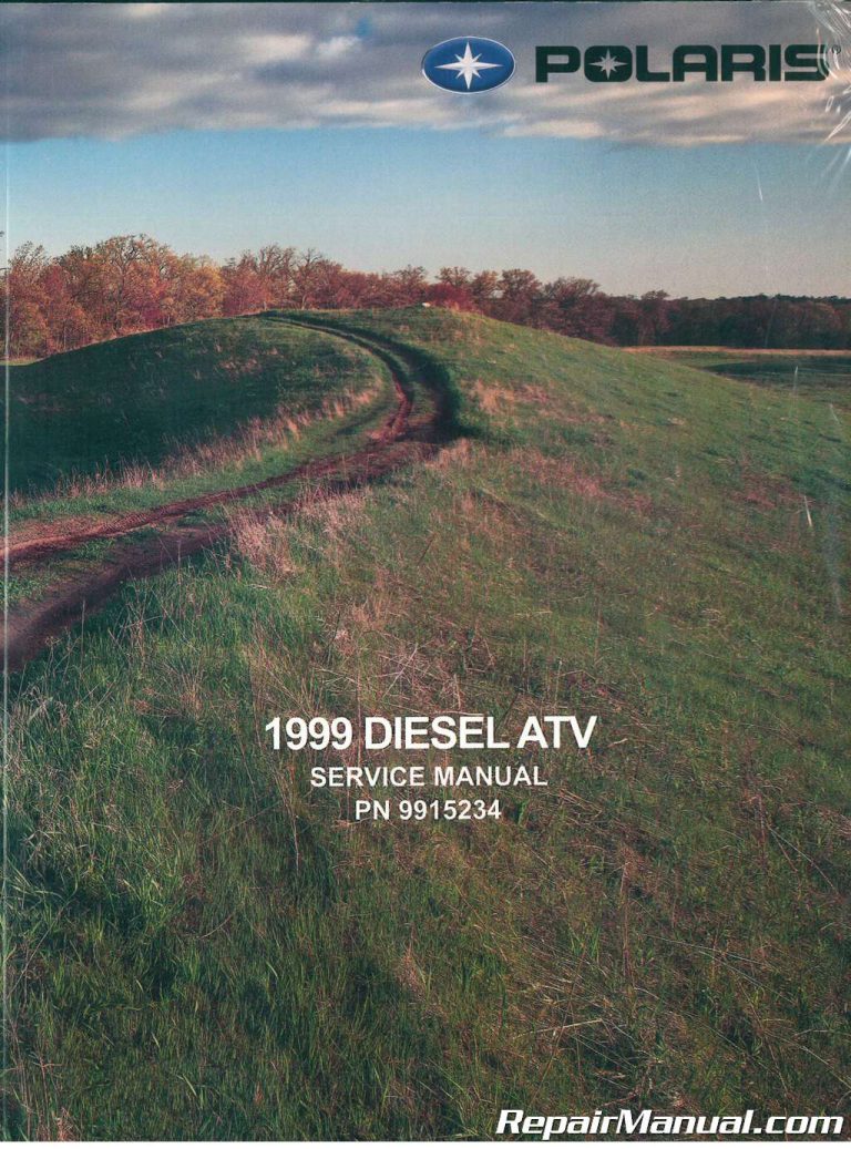 1999 Polaris 455 4×4 Diesel ATV Service Manual