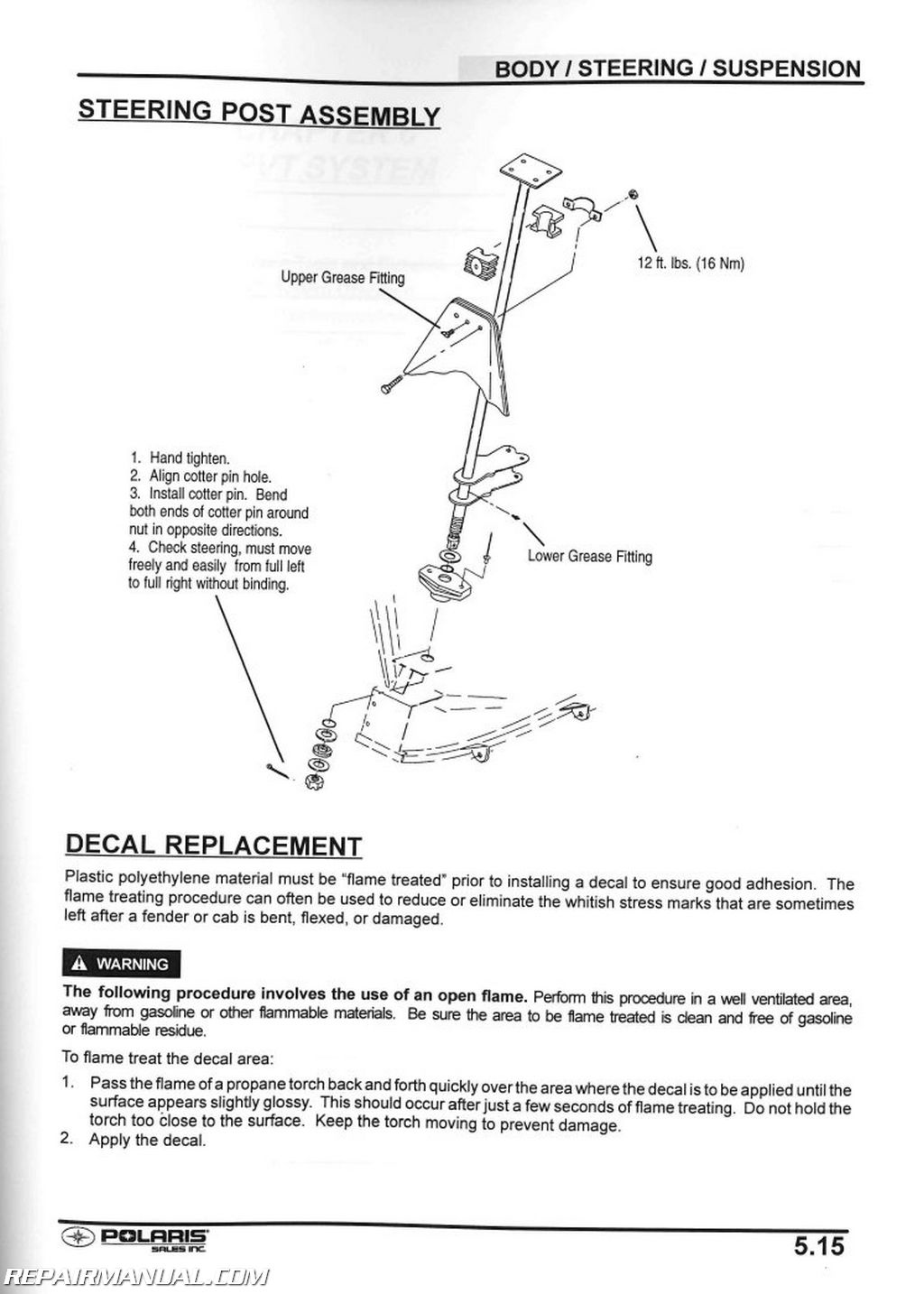2000 Polaris Xplorer 250 400 ATV Service Manual : 9915976 ... polaris xplorer 400 1998 wiring diagram 