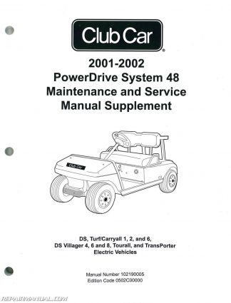 2002 Club car DS 48v