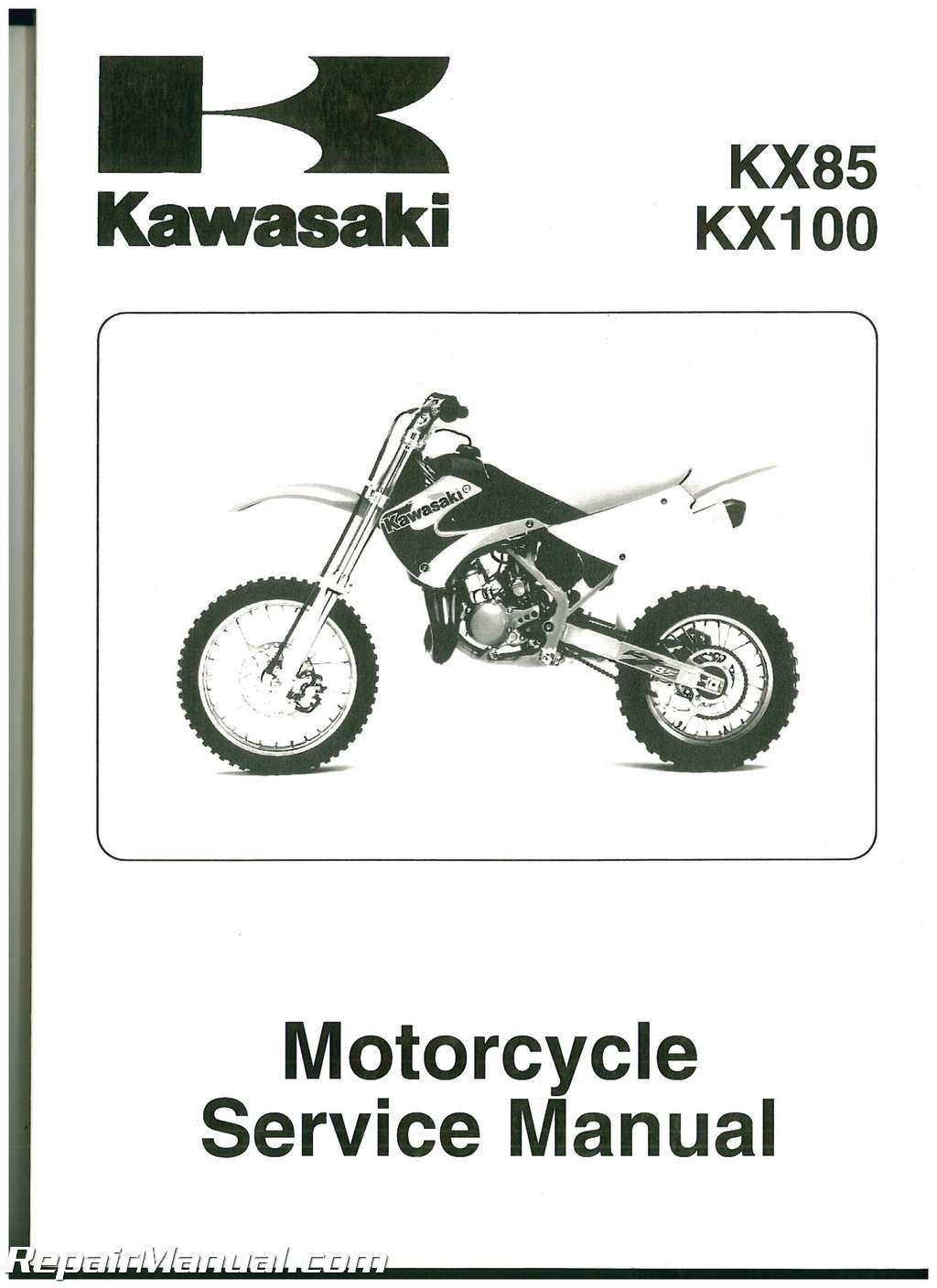 2001-2007 KX85 Service Manual