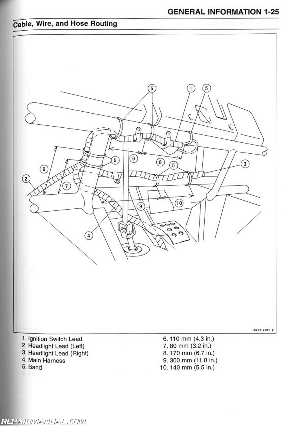 2001 2008 Kawasaki KAF620 Mule 3000 3010 3020 Service Manual