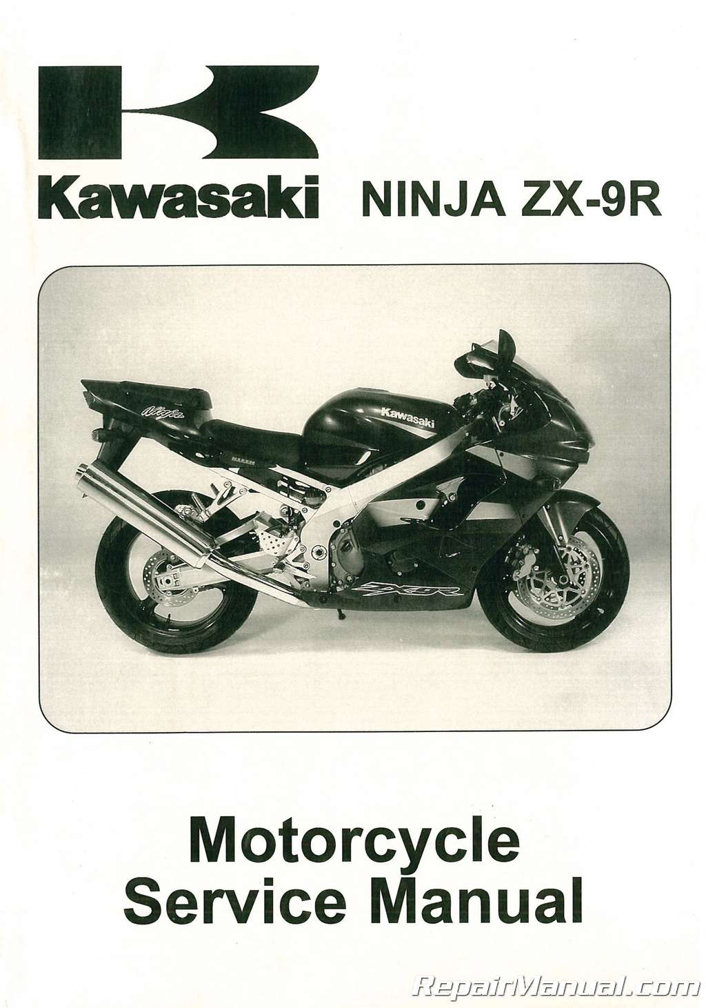 Used 2002 Kawasaki ZX-9R Service Manual
