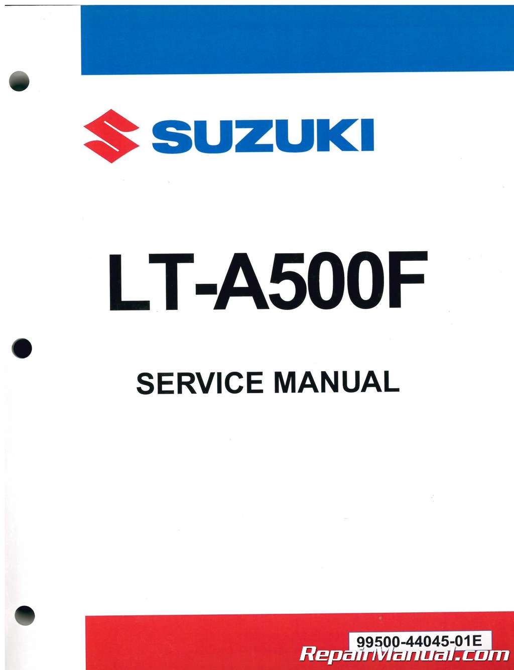 Suzuki Vinson 500 LT-A500F 2002 2003 2004 2005 2006 2007 service manual w binder 