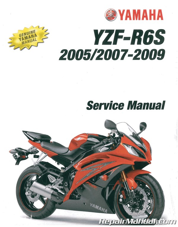 Yamaha YZF R6 YZFR6 2003-2005 Workshop Service Repair Manual 