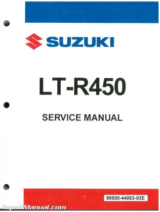 Suzuki Ozark LT-F 250 2005 2006 2007 2008 2009 Service Manual CD 