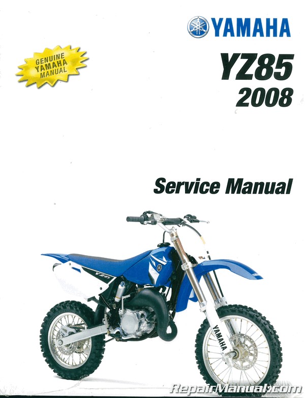 2007-2014 Yamaha YZ85 Motorcycle Service Manual
