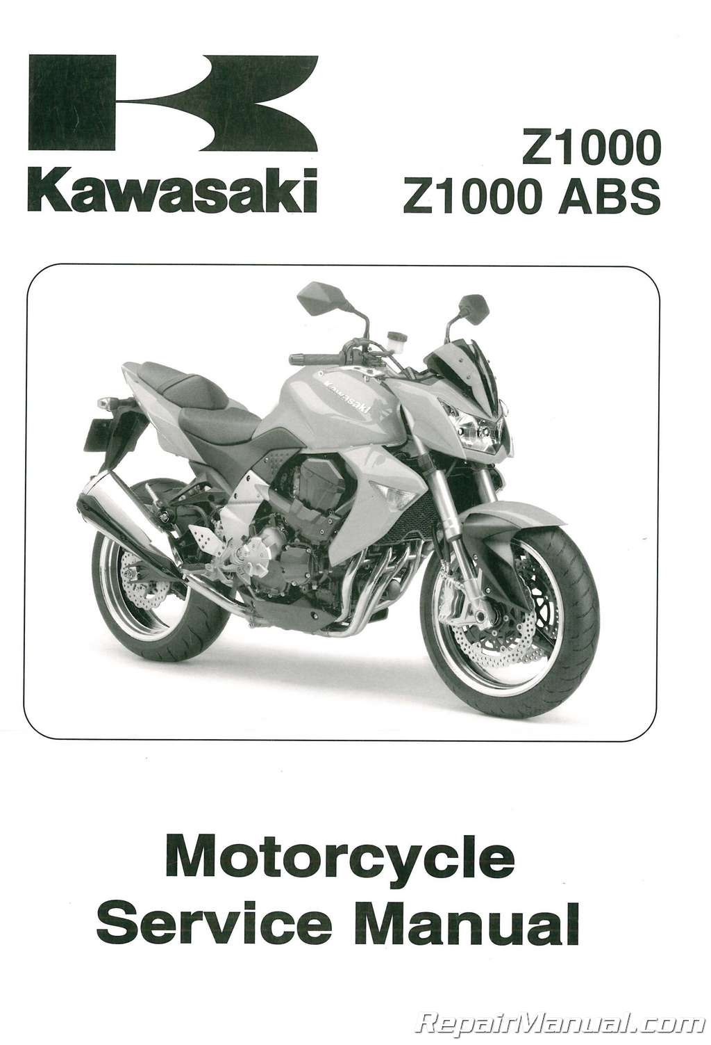 2007 Z1000 Kawasaki ZR1000B Service Manual