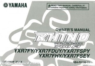 yamaha raptor 350 repair manual free download