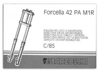 Official 1986 KTM Marzocchi Fork Service Manual