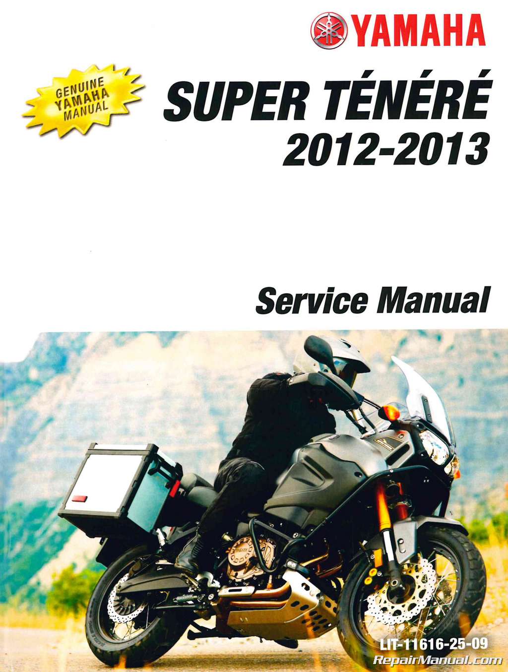2013 Yamaha XTZ12D Super Tenere Motorcycle Owners Manual LIT-11626-26-46 