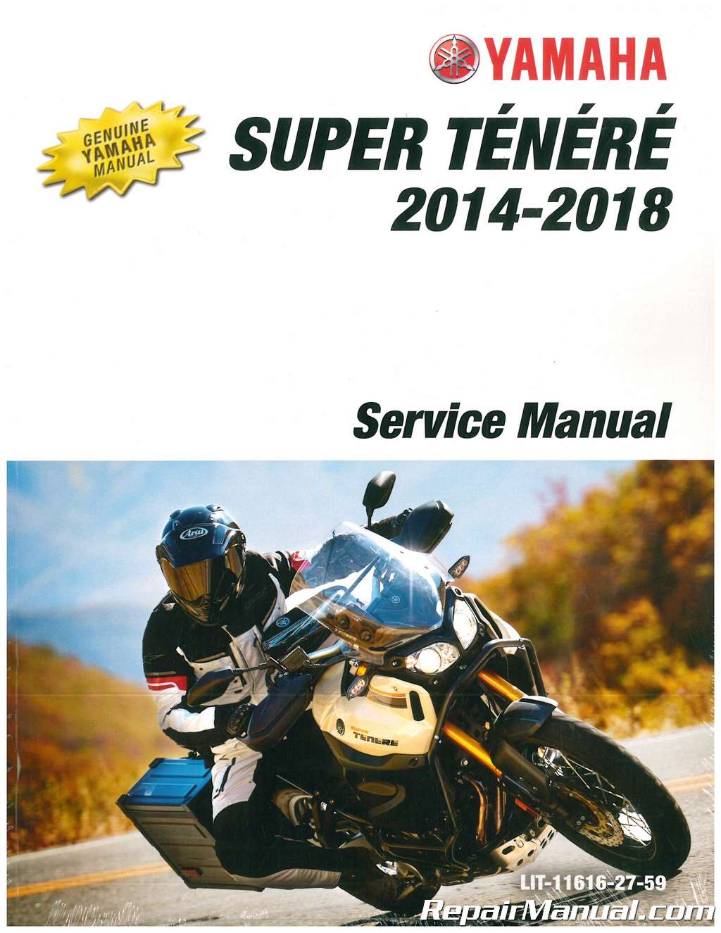 2014-2018 Yamaha XTZ1200E Super Tenere Motorcycle Service ...