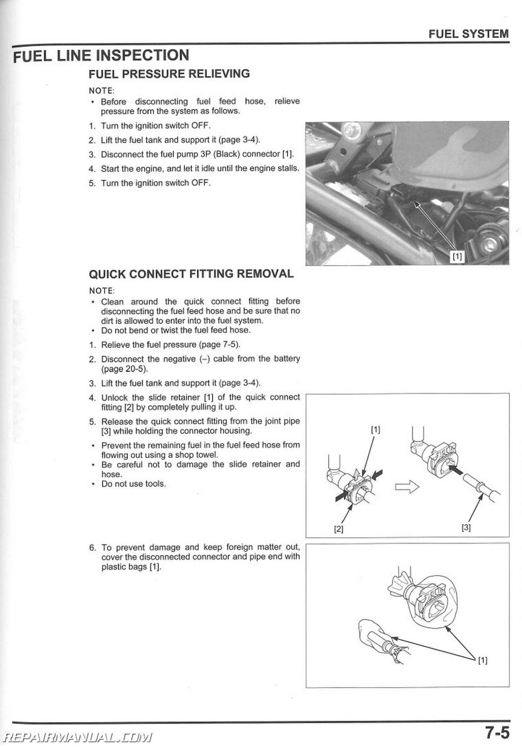 2013 - 2015 Honda NCH50 Metropolitan Scooter Service Manual