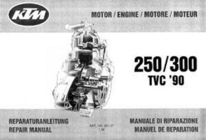 1990 KTM 250 Repair Manual