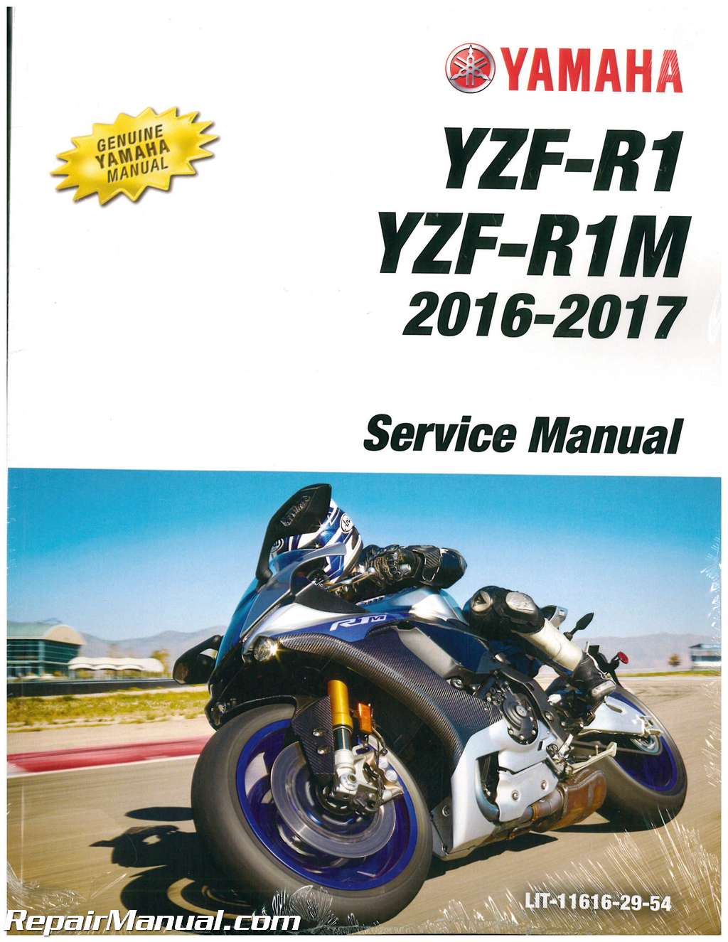 2016 - 2017 Yamaha YZF-R1 YZF-R1M Motorcycle Service Manual