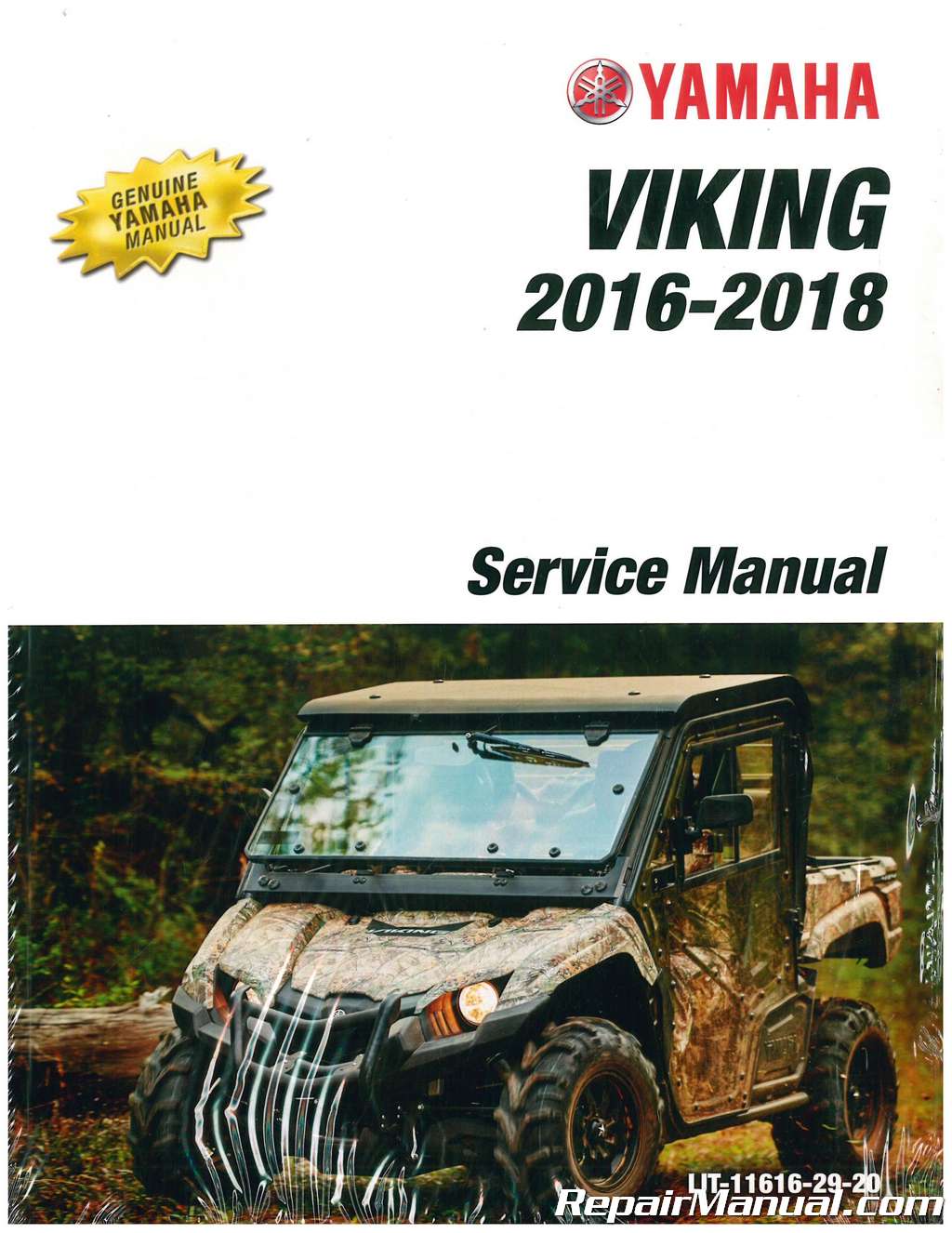 2016-2019 Yamaha Viking 686cc Side X Side Service Manual