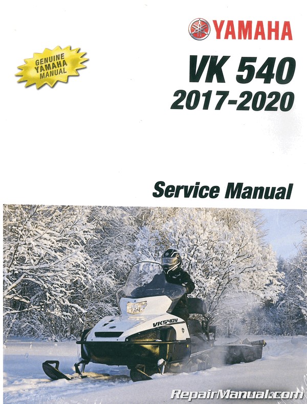 VK 540 Viking 2001-2005 Yamaha VK540 Snowmobile Service Repair Manual CD 