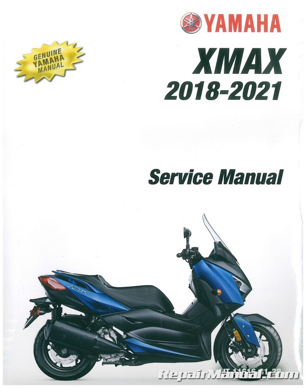 talsmand køkken konkurs 2018 - 2021 Yamaha XMAX CZD300 Scooter Service Manual
