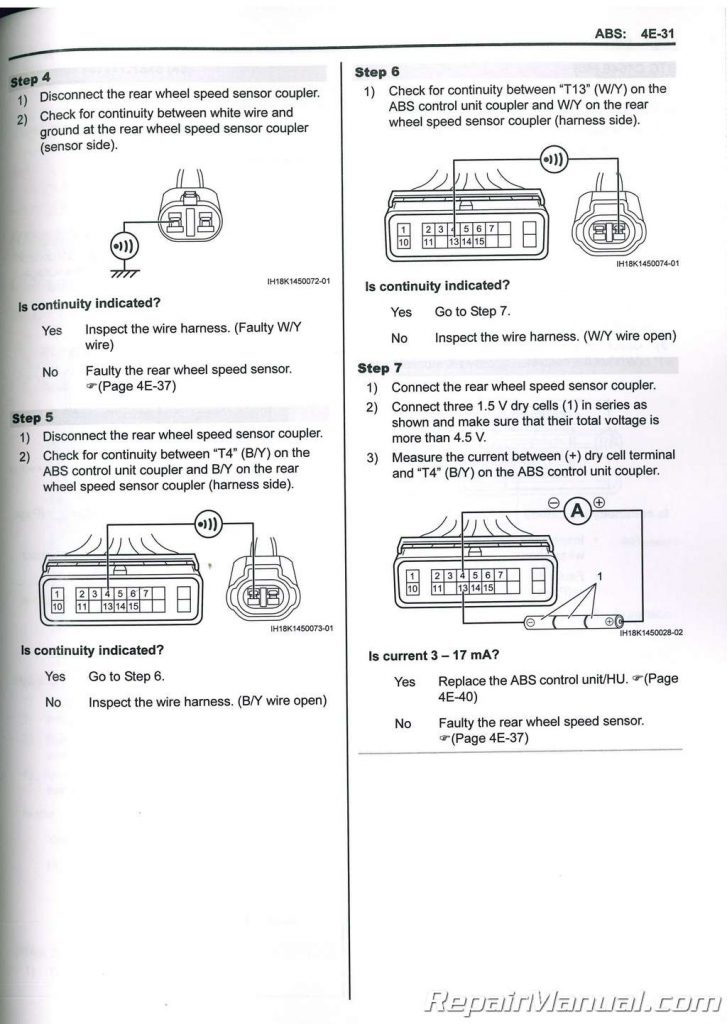 2018 Suzuki AN400 Burgman Scooter Service Manual