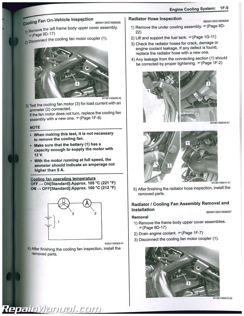 Suzuki 2015 2016 GSX-S750 GSXS 750 GSX-S motorcycle service manual 3-ring binder 