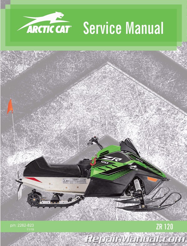 2020 Arctic Cat Zr 120 Snowmobile Service Manual