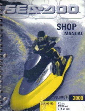 Official 2000 Sea Doo Factory Service Manual