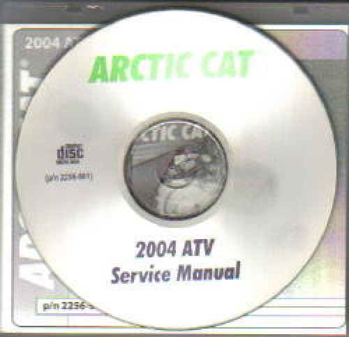 Arctic Cat 400 500 650 ATV Service Repair Maintenance Manual 2006 CD-ROM 