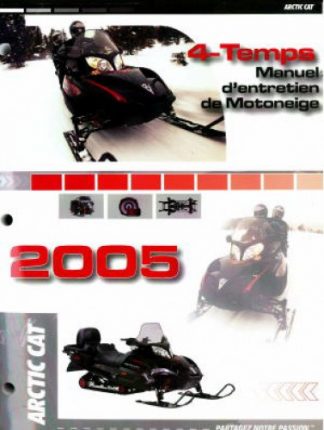 Official 2005 Arctic Cat 4-Stroke Snowmobile Factory Service Manual