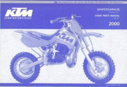 Official 2000 KTM 50 Chassis Spare Parts Manual