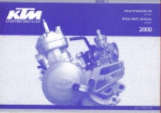 Official 2000 KTM 60 65SX Engine Spare Parts Manual