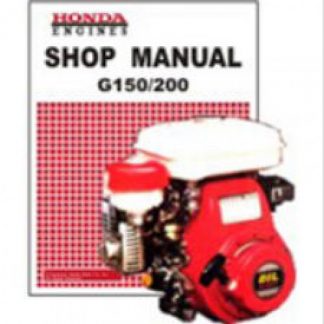 Official Honda G150 And G200 Engine Shop Manual