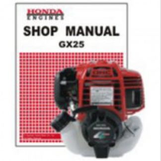 Official Honda GX25 Engine Factory Shop Manual