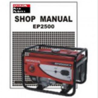 Official Honda EP2500CX Generator Shop Manual