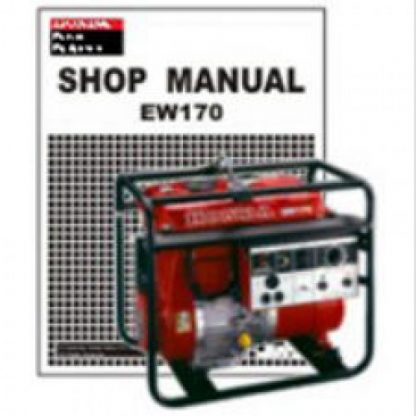 Official Honda EW170 Generator Shop Manual