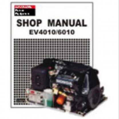 Honda EV4010 EV6010 EVD4010 And EVD6010 Generator Shop Manual