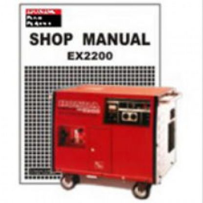 Official Honda EX2200 Generator Shop Manual