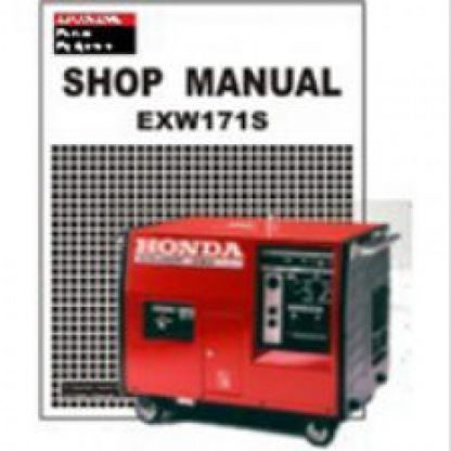Official Honda EXW171S Generator Shop Manual