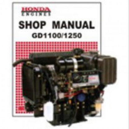 Official Honda GD1100 And GD1250 Engine Shop Manual