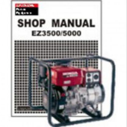 Official Honda EZ3500 And EZ5000 Generator Shop Manual