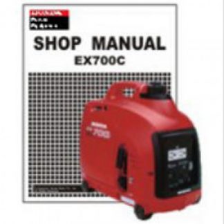 Official Honda EX700c Generator Shop Manual