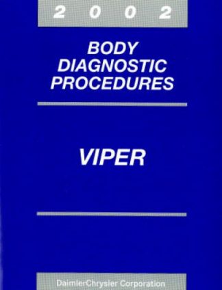 Dodge Viper Body Diagnostic Procedures 2002